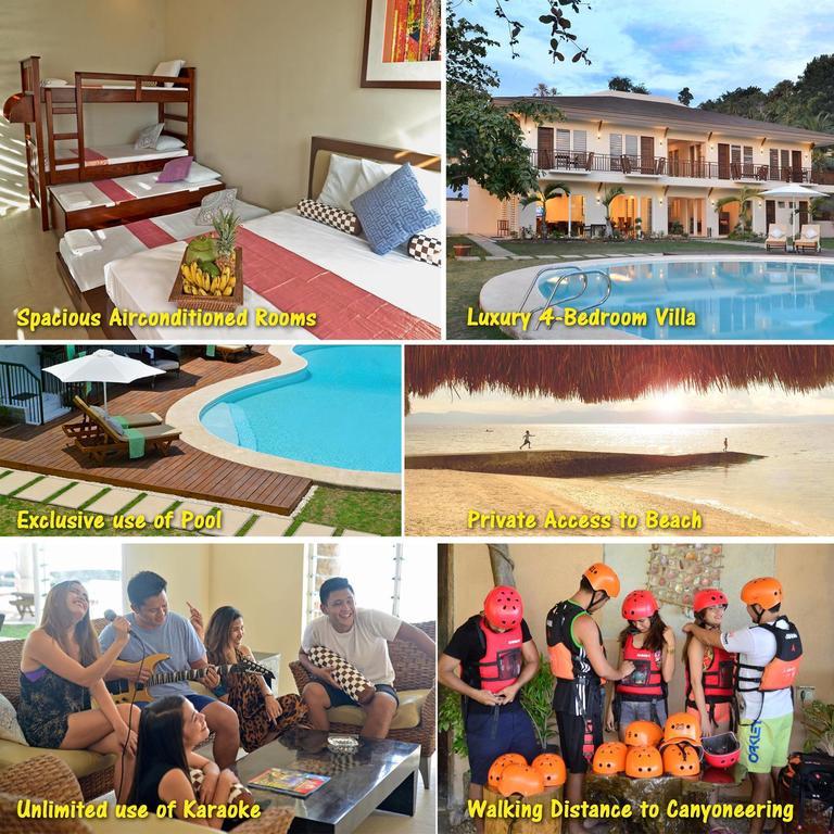 Allure Badian Beach Villa ภายนอก รูปภาพ